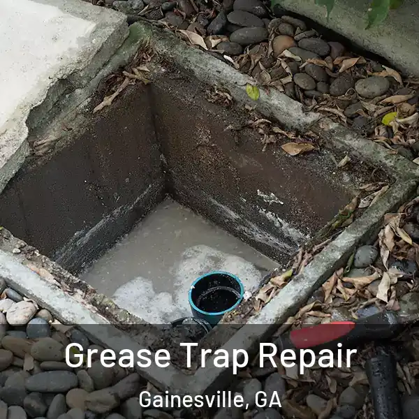  Grease Trap Repair Gainesville, GA